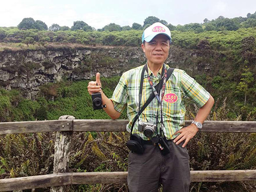 桂会长考察厄瓜多尔加拉帕戈斯群岛.jpg